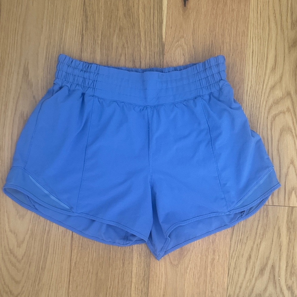 Lululemon hottie hot Blue Athletic Shorts. Sz 6